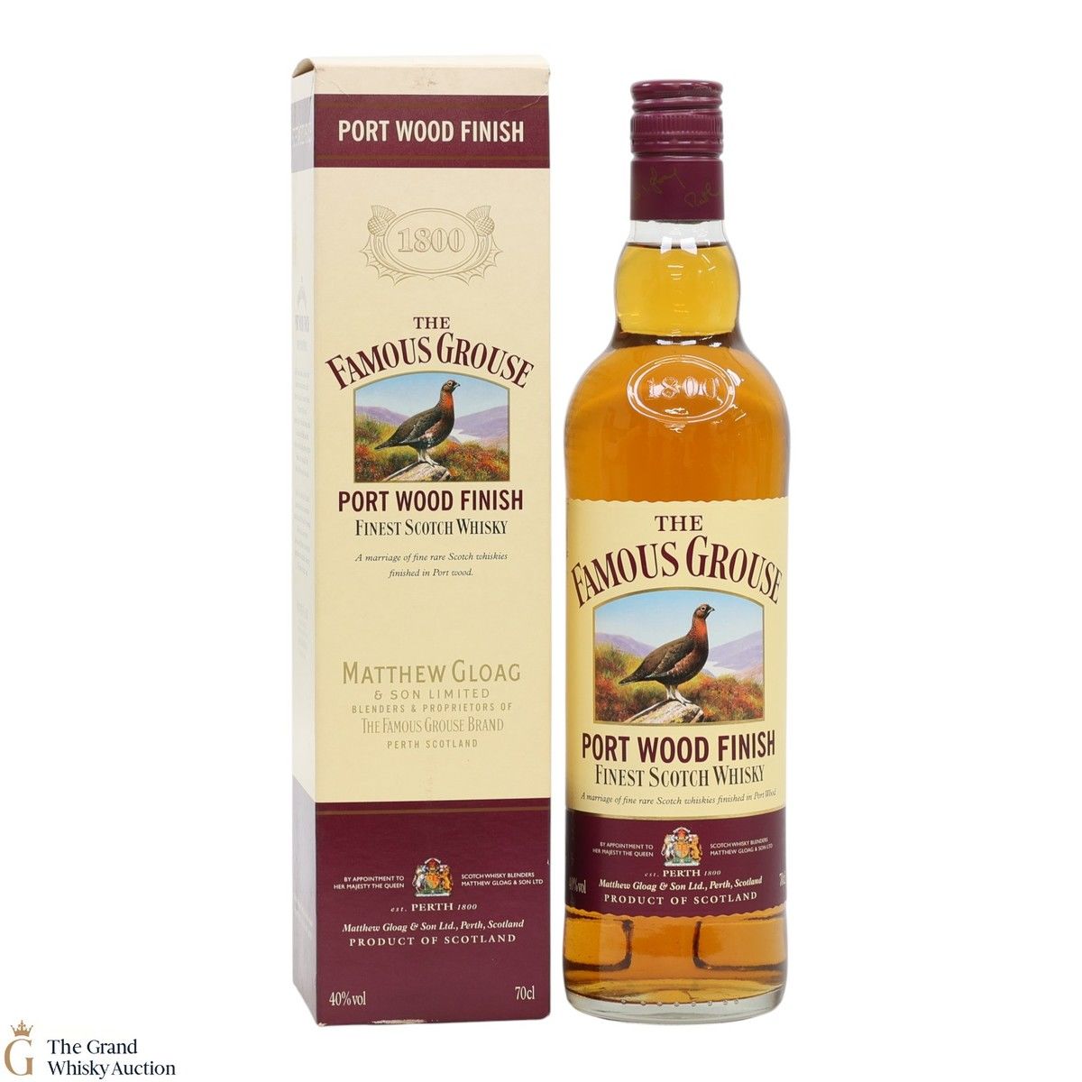 Famous Grouse - Port Wood Finish Matthew Gloag