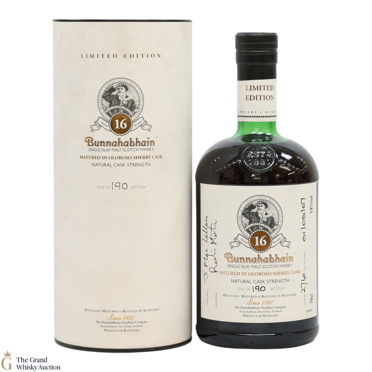 Bunnahabhain - 16 Year Old - Oloroso - Feis Ile 2007