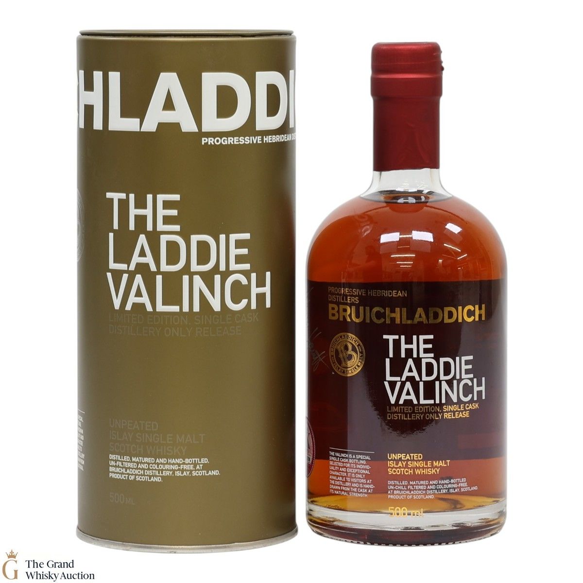 Bruichladdich - 10 Year Old - Valinch 32 - Lynne McEwan (50cl) SIGNED