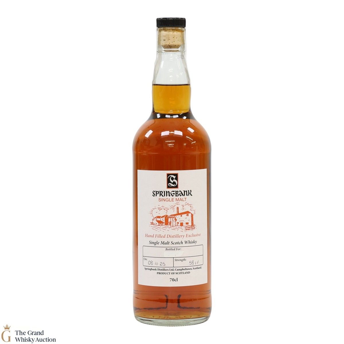 Springbank - 2025 Handfilled Distillery Exclusive 58.1%