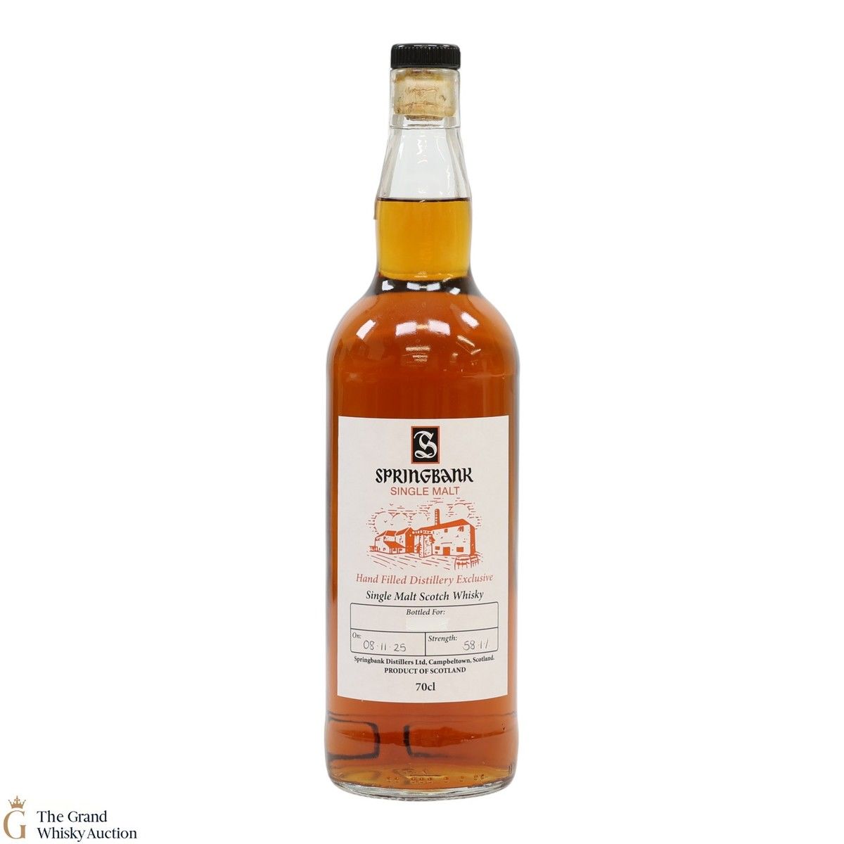 Springbank - 2025 Handfilled Distillery Exclusive 58.1%