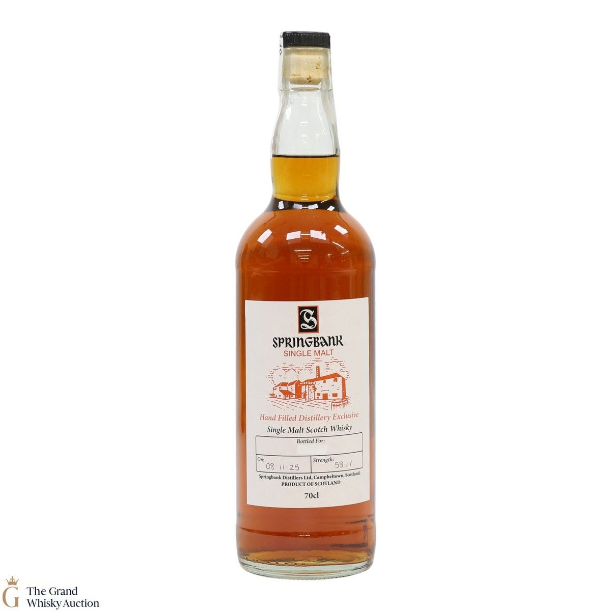 Springbank - 2025 Handfilled Distillery Exclusive 58.1%