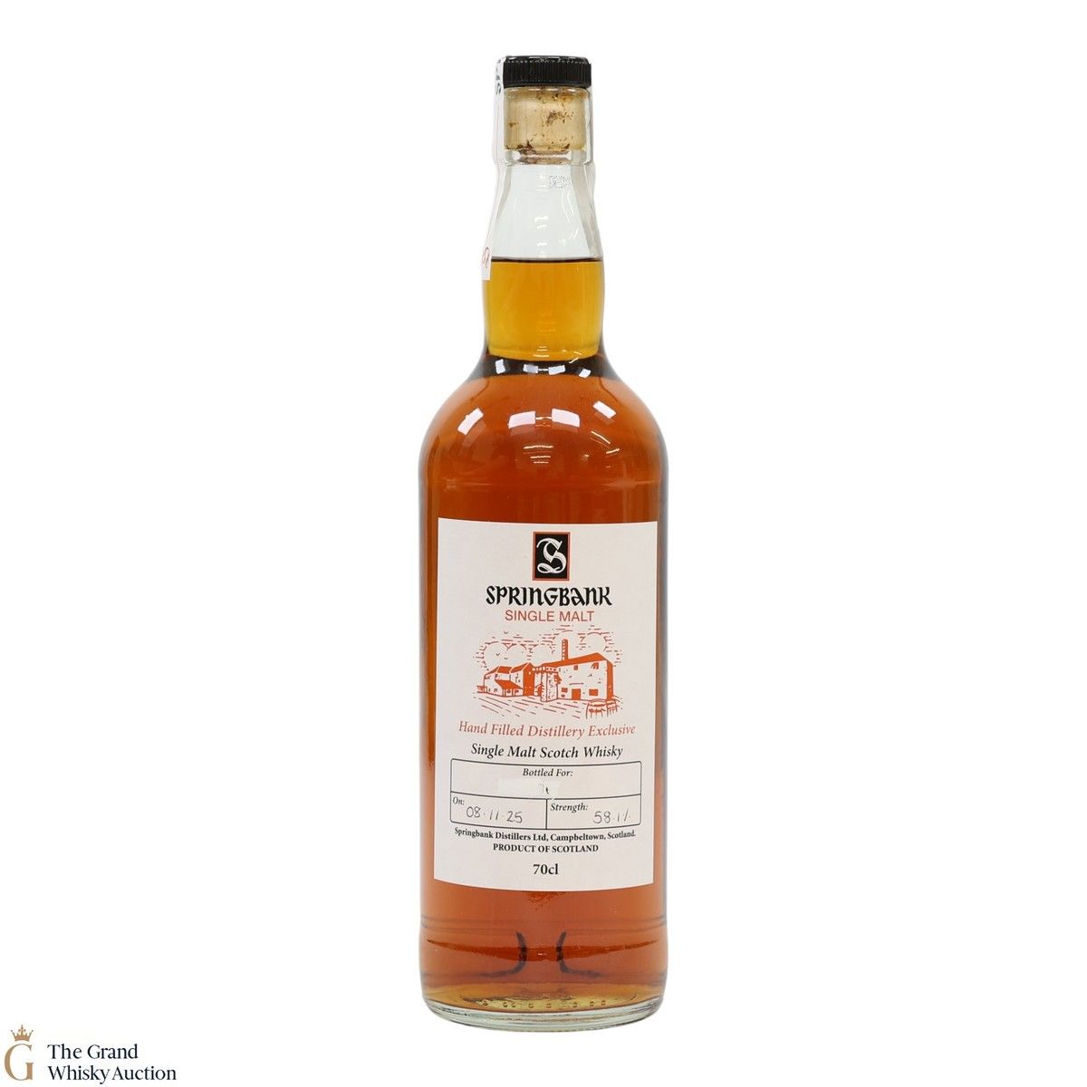Springbank - 2025 Handfilled Distillery Exclusive 58.1%
