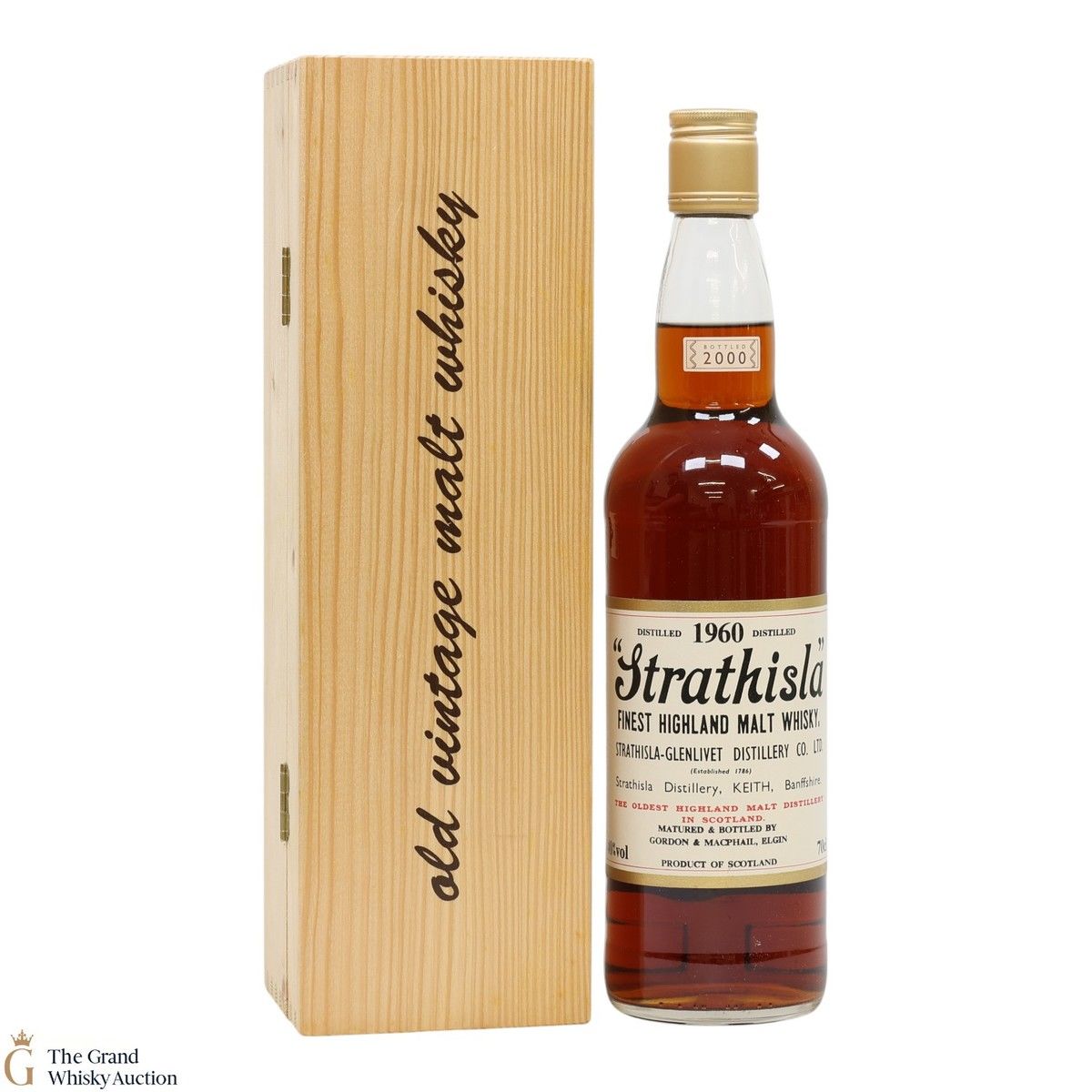 Strathisla - Glenlivet - 1960 - Gordon & MacPhail 2000