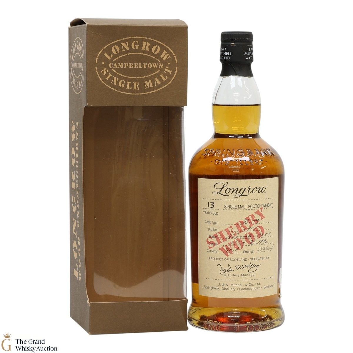 Longrow - 13 Year Old 1989 - Sherry Wood 2002