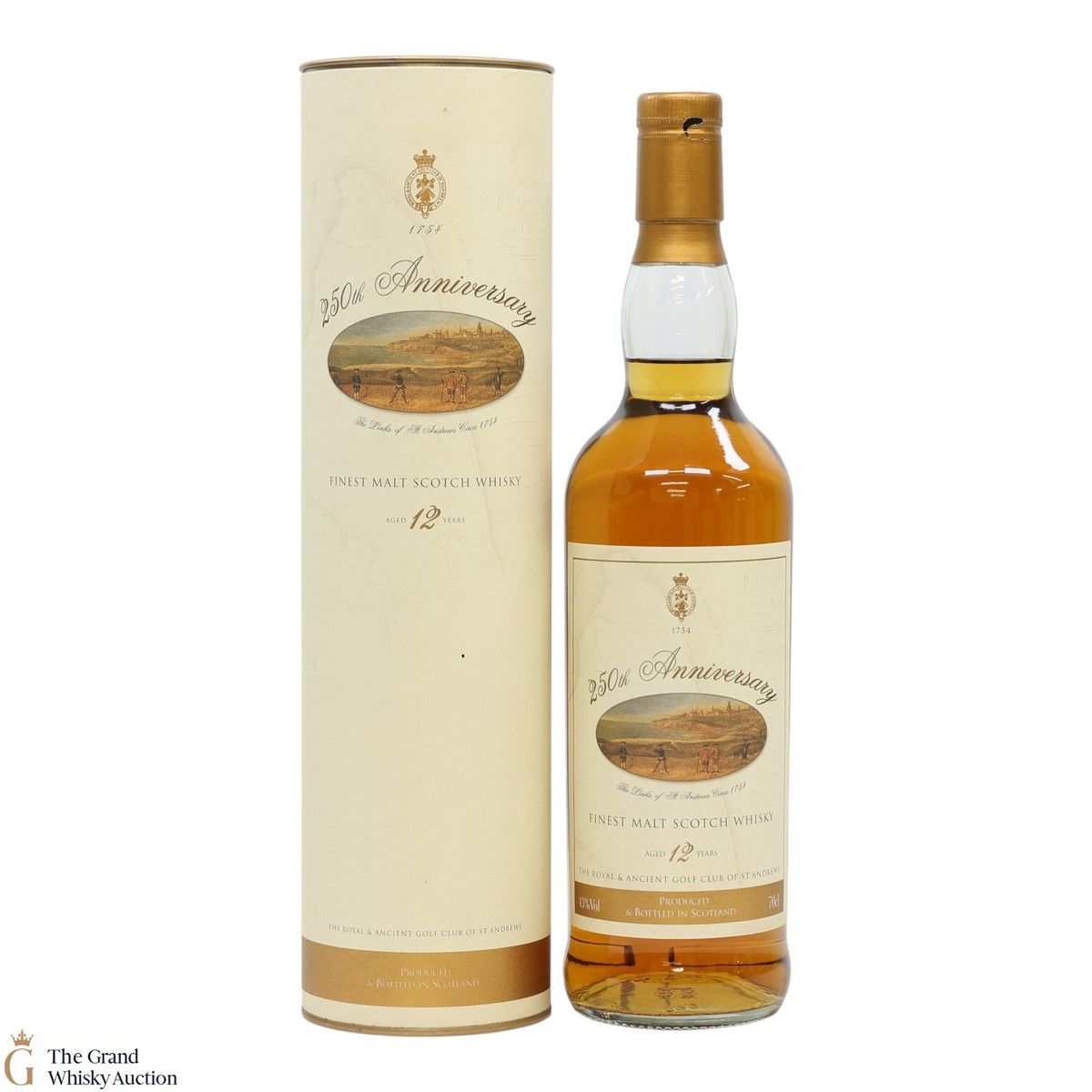 Royal & Ancient - Golf Club of St. Andrews - 12 Year Old - 250th Anniversary