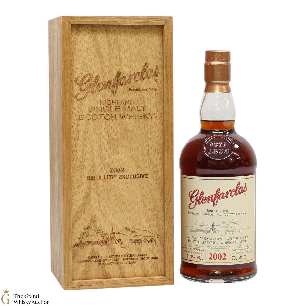Glenfarclas - 2002 Single Sherry Cask #3774 - Distillery Exclusive 2023