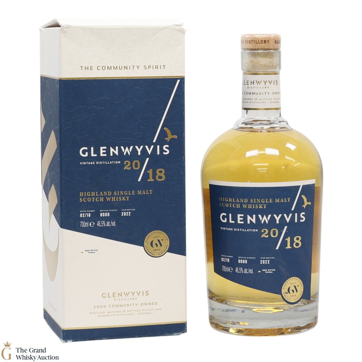 GlenWyvis - Highland Single Malt 2018 Batch 02/18