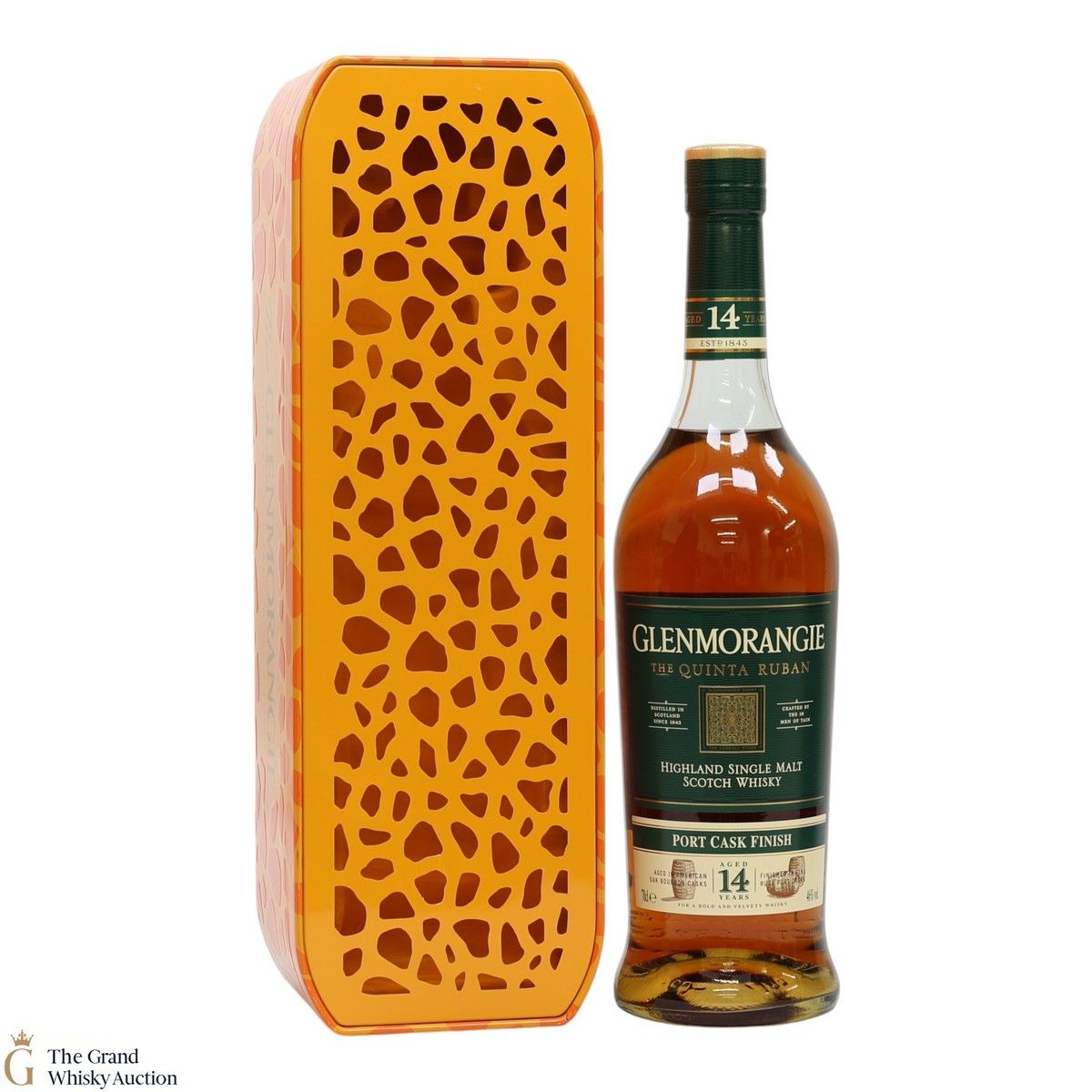 Glenmorangie - 14 Year Old - Quinta Ruban - Port Cask Finished - Giraffe Tin