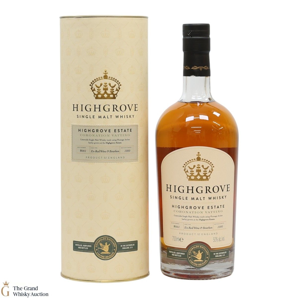 Cotswolds - Single Malt - Highgrove Estate - Coronation Vatting - Batch #001
