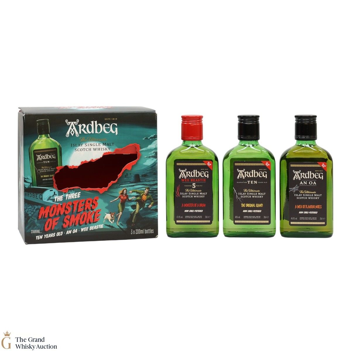 Ardbeg - The Three Monsters Of Smoke (3 x 20cl)
