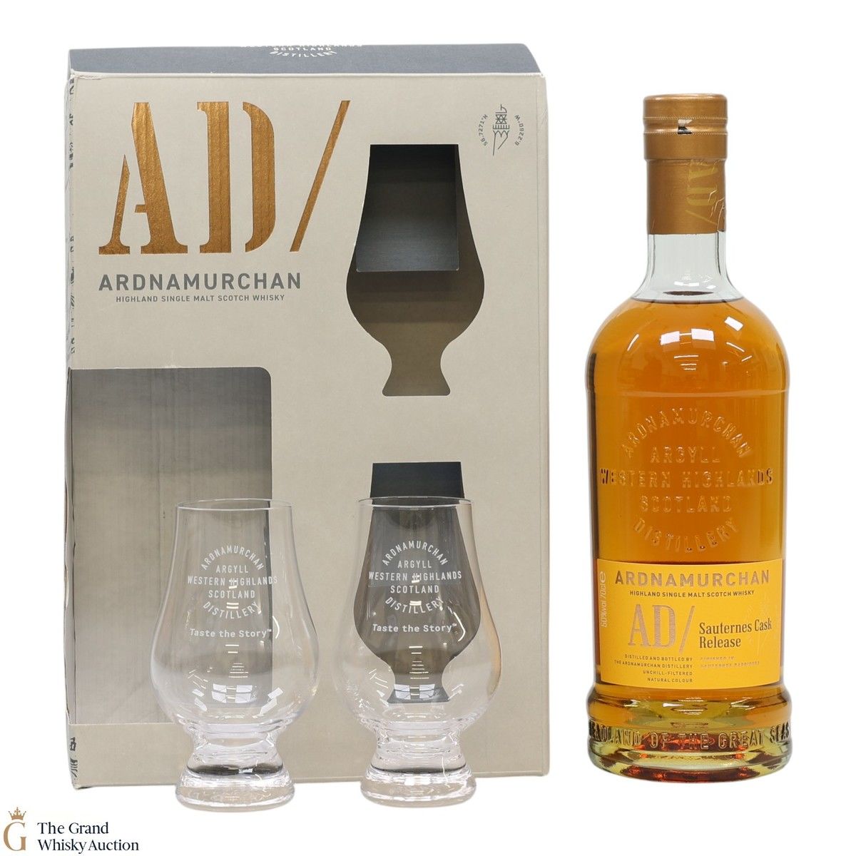 Ardnamurchan : AD/ Sauternes Cask Release & 2 Glasses