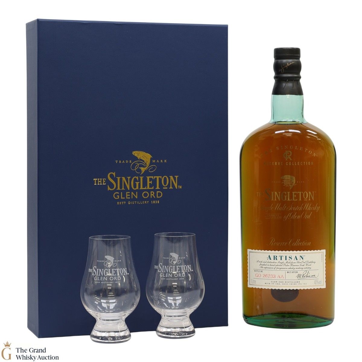 The Singleton of Glen Ord - Artisan - Reserve Collection & Glasses Set (1L)