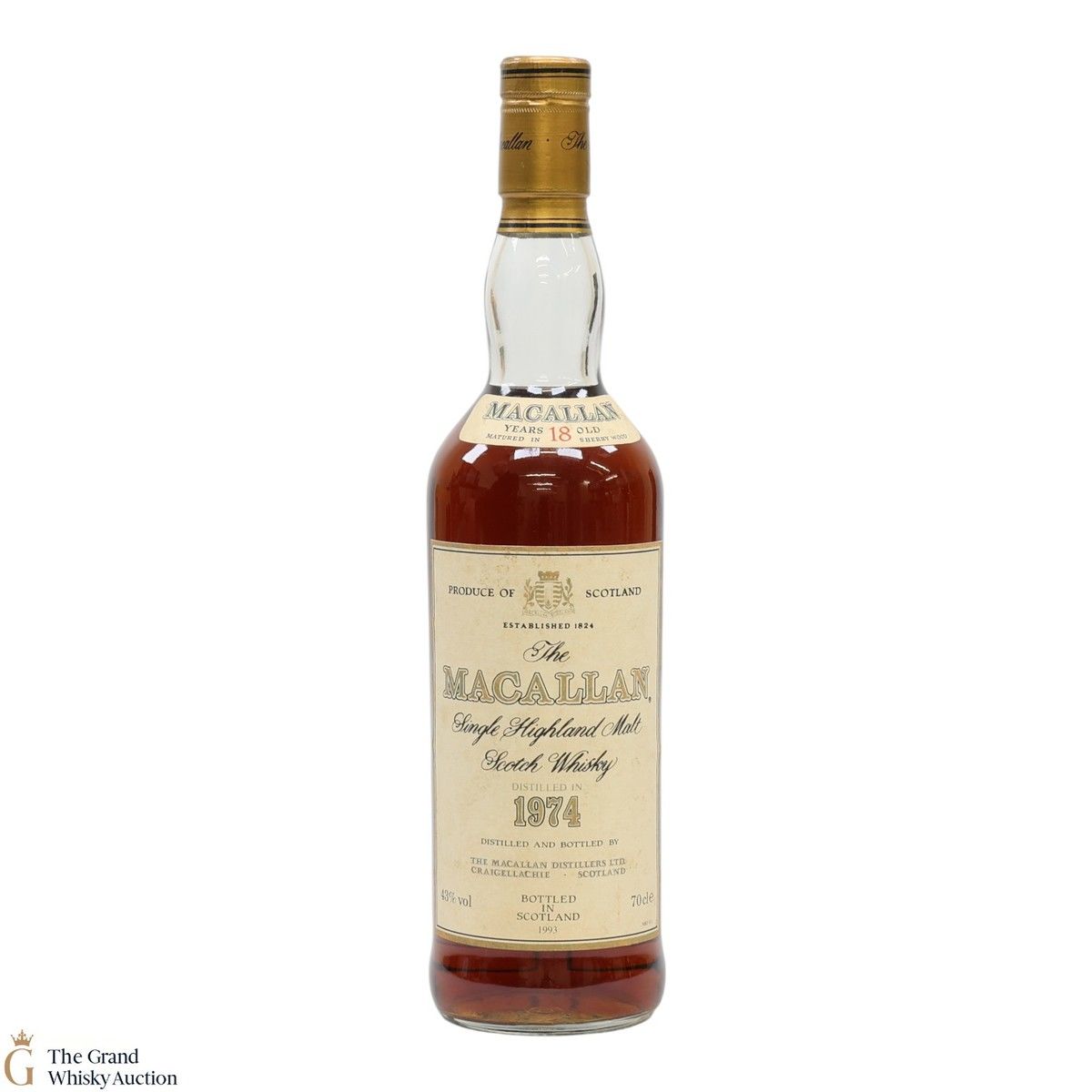 Macallan - 18 Year Old - 1974