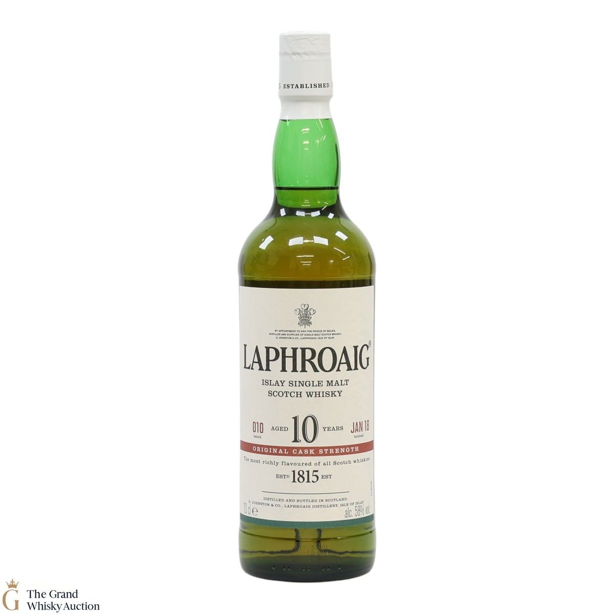 Laphroaig - 10 Year Old - Original Cask Strength Batch #010
