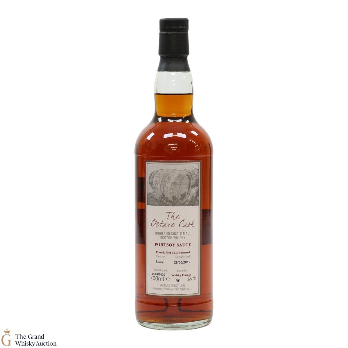 Glenglassaugh - 8 Year Old 2012 - Portsoy Sauce - The Octave Cask