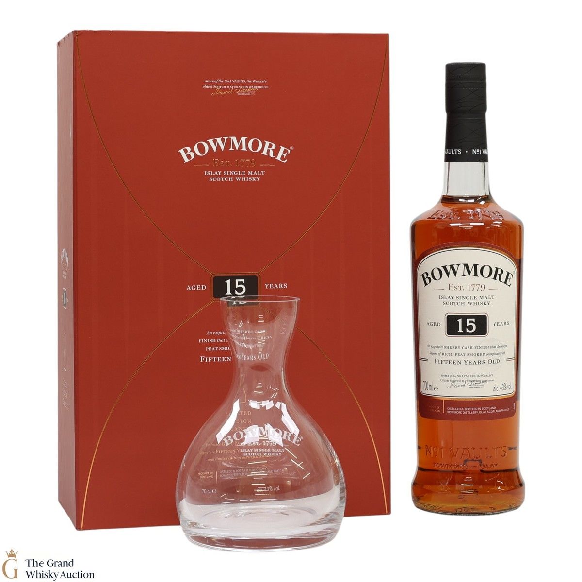 Bowmore - 15 Year Old Sherry - Decanter Gift Pack