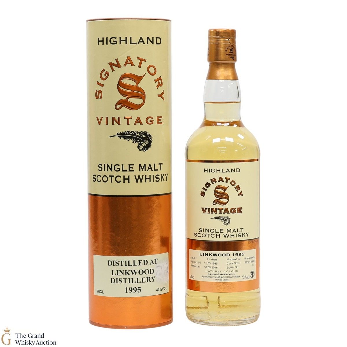 Linkwood - 21 Year Old 1995 - Signatory Vintage