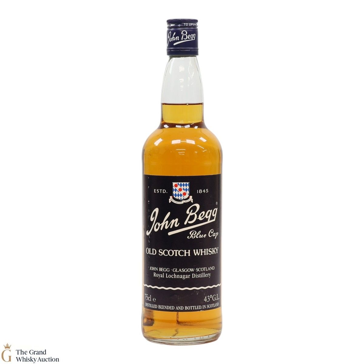 Royal Lochnagar - John Begg Blue Cap Blend 1980s (75cl) 