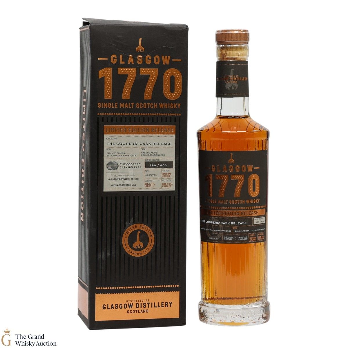 Glasgow - 1770 Coopers' Cask Release - Limited Edition (50cl)