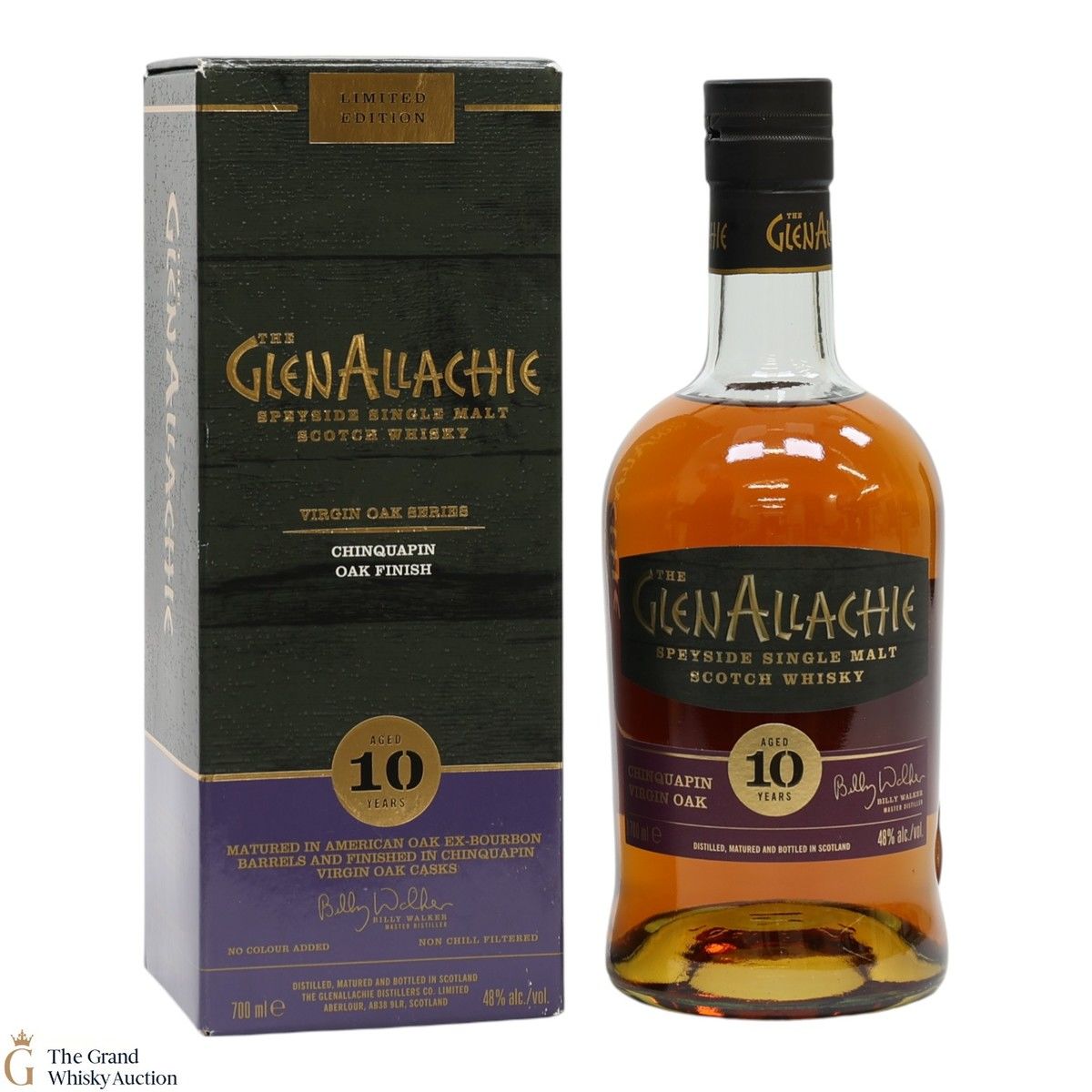 GlenAllachie - 10 Year Old - Chinquapin Oak Finish