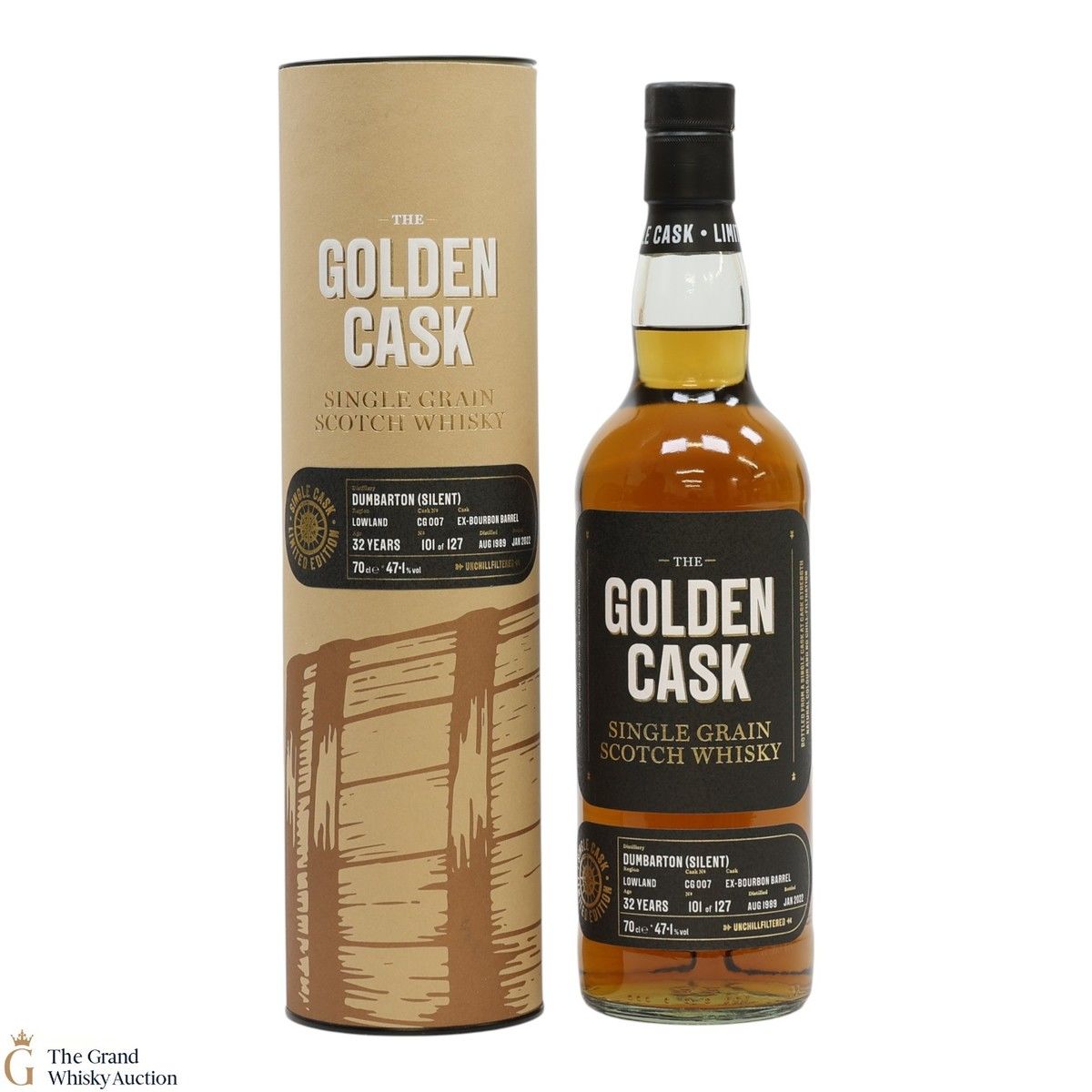 Dumbarton - 32 Year Old 1989 - #CG007 The Golden Cask 