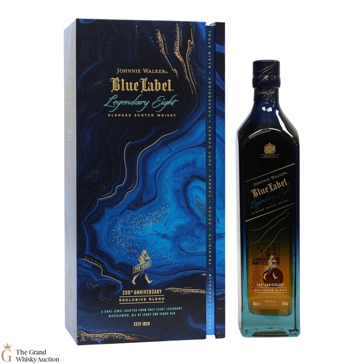 Johnnie Walker - Blue Label - Legendary Eight - 200th Anniversary Exclusive Blend
