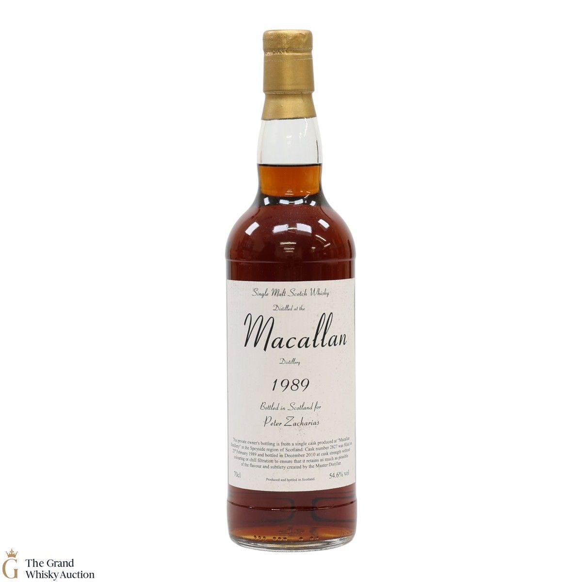 Macallan - 1989 Single Cask #2827 - Peter Zacharias 