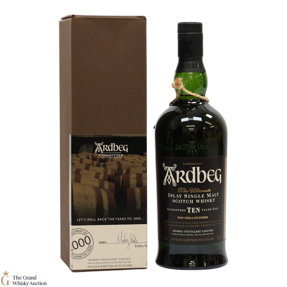 Ardbeg - Committee 2000 Millennium Cask 10 Year Old (1 of 100 Bottles)
