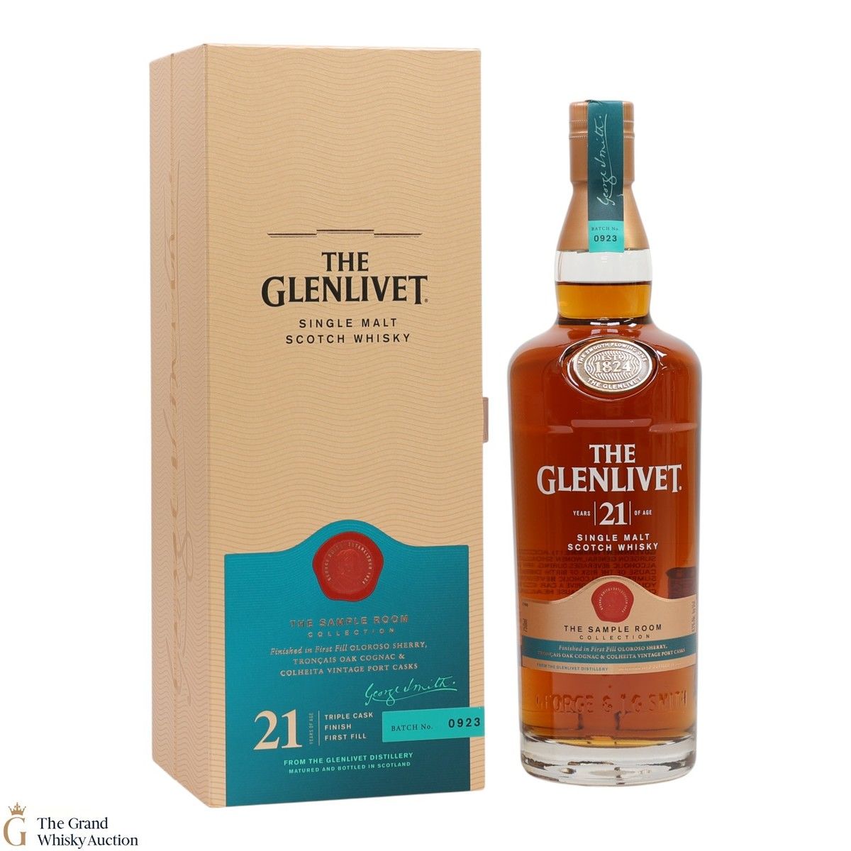 Glenlivet - 21 Year Old - Triple Cask Finish - The Sample Room Collection (75cl)