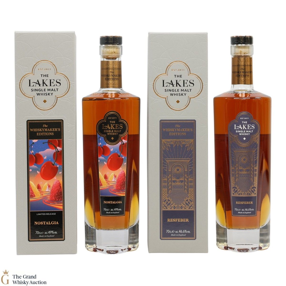 The Lakes - The Whiskymaker's Editions - Resfeber & Nostalgia (2 x 70cl)