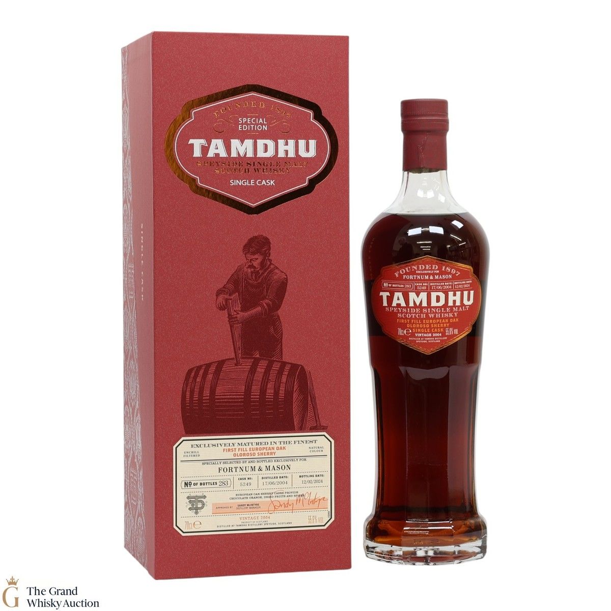 Tamdhu - 2004 Single Cask #5249 - Fortnum & Mason