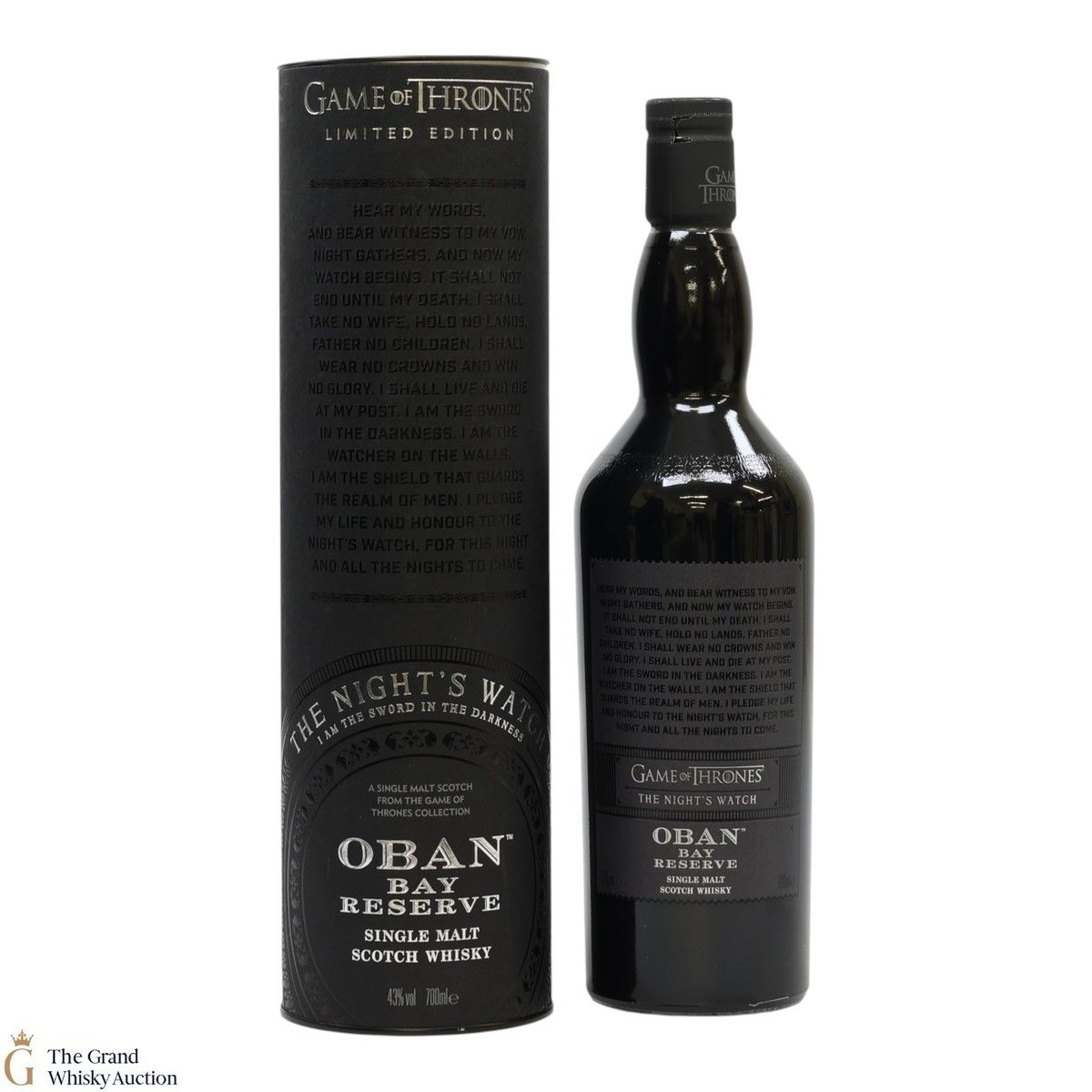 Oban - Bay Reserve - The Night's Watch - Game of Thrones