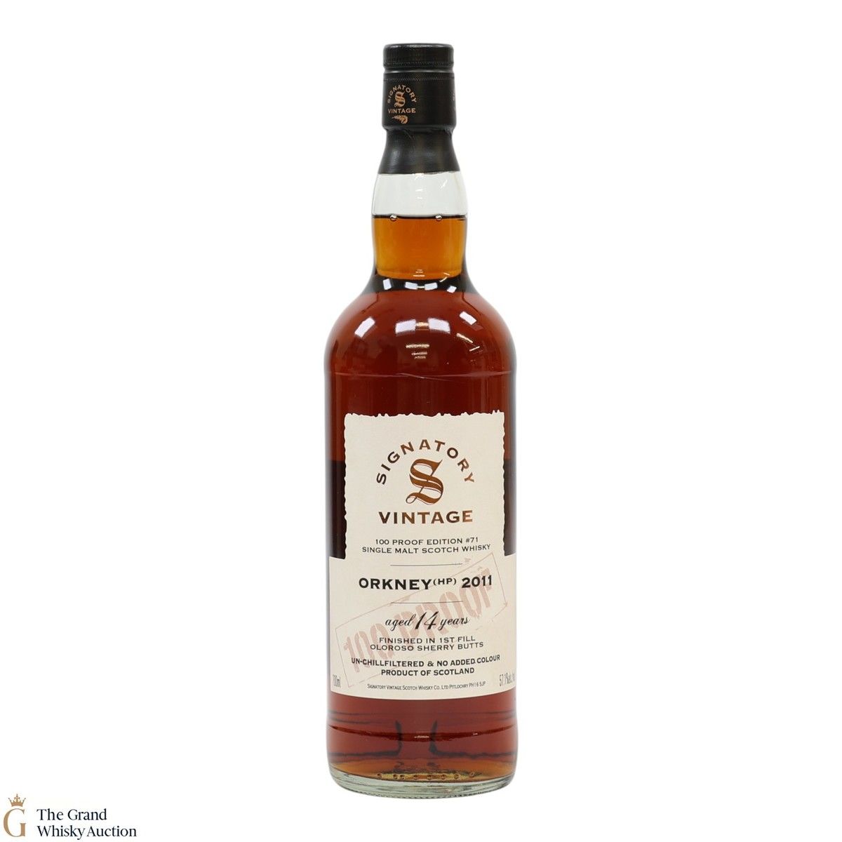 Orkney - 14 Year Old 2011 - Signatory Vintage 100 Proof Edition #71