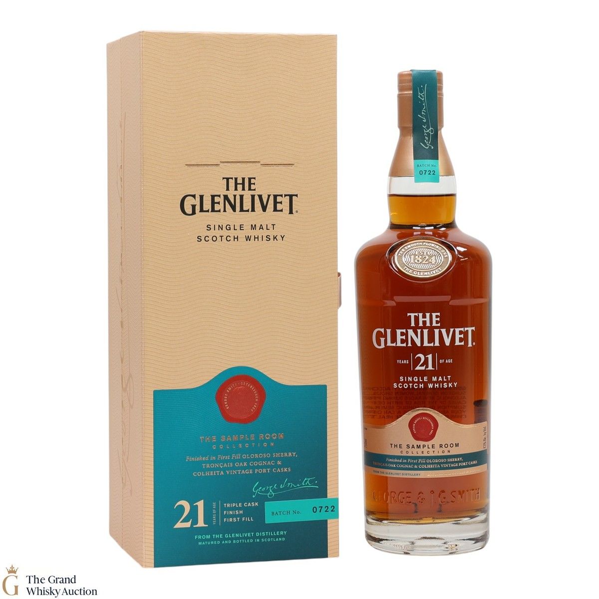 Glenlivet - 21 Year Old - Triple Cask Finish - The Sample Room Collection (75cl)