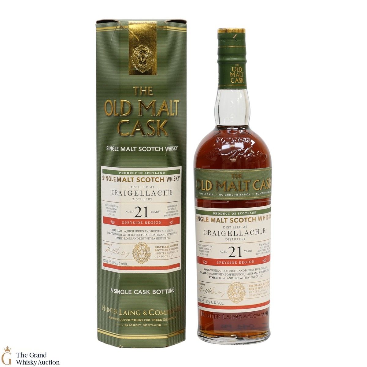 Craigellachie - 21 Year 1995 - Old Malt Cask 