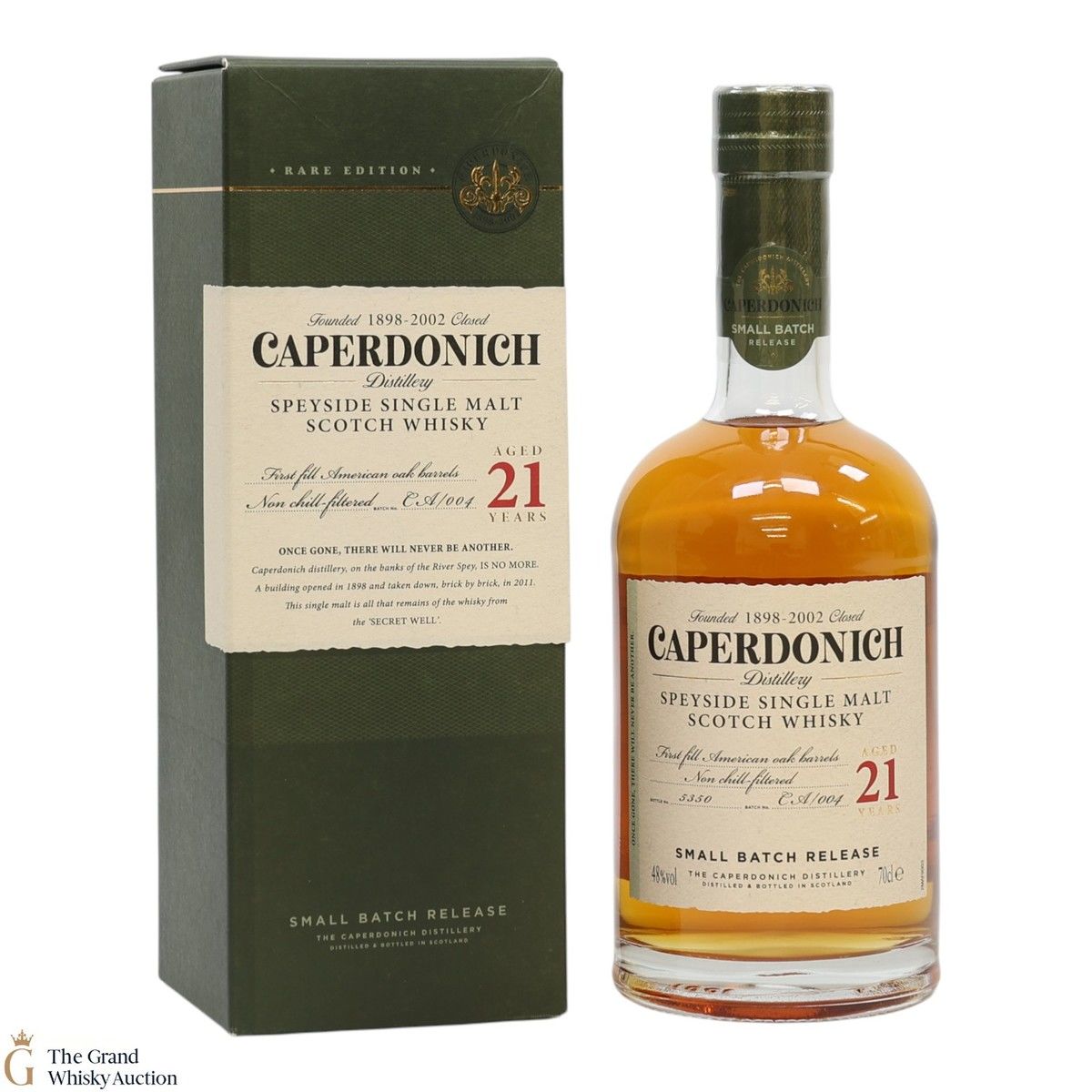 Caperdonich - 21 Year Old - Small Batch Release - Rare Edition