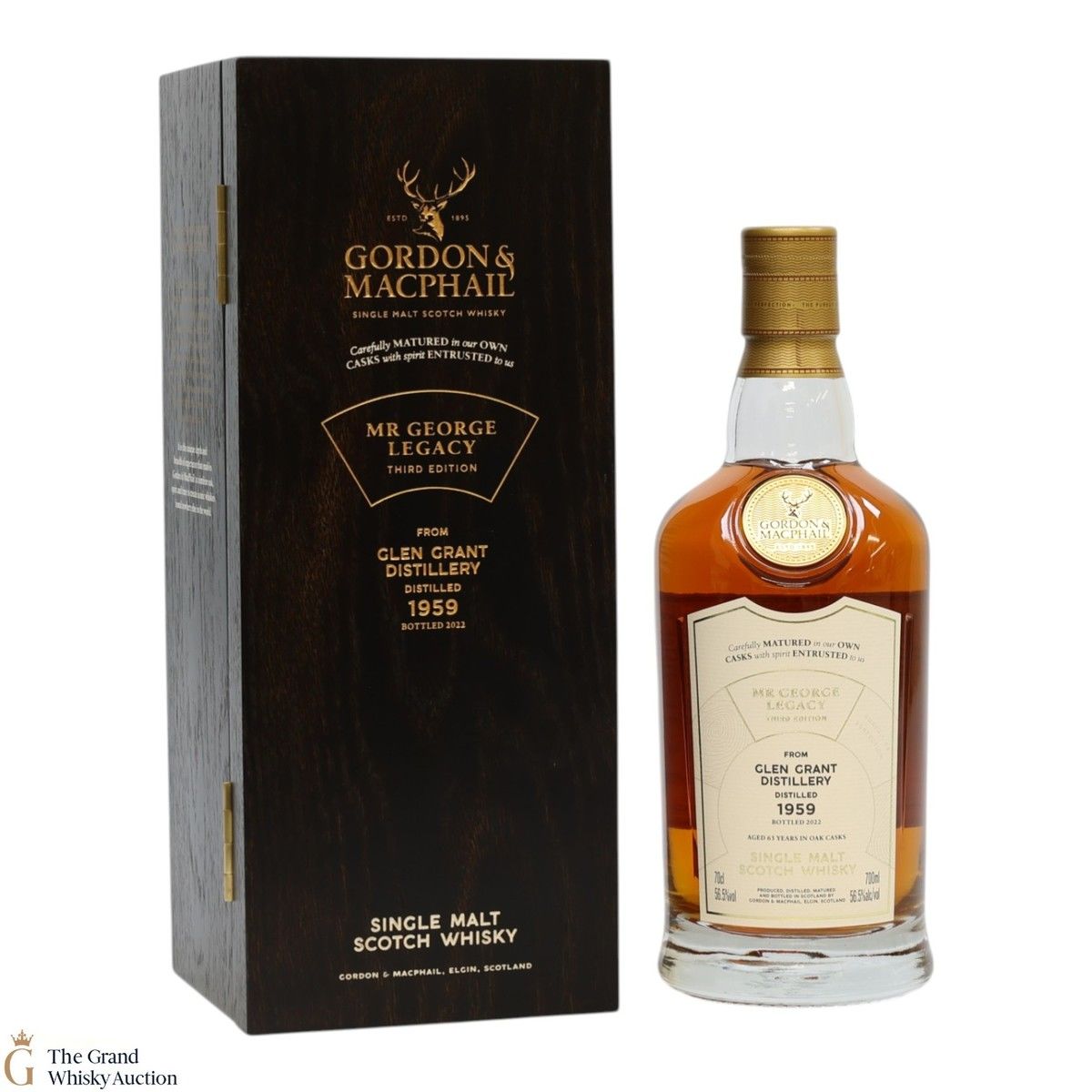 Glen Grant - 63 Year Old 1959 - Mr George Legacy Third Edition - Gordon & MacPhail