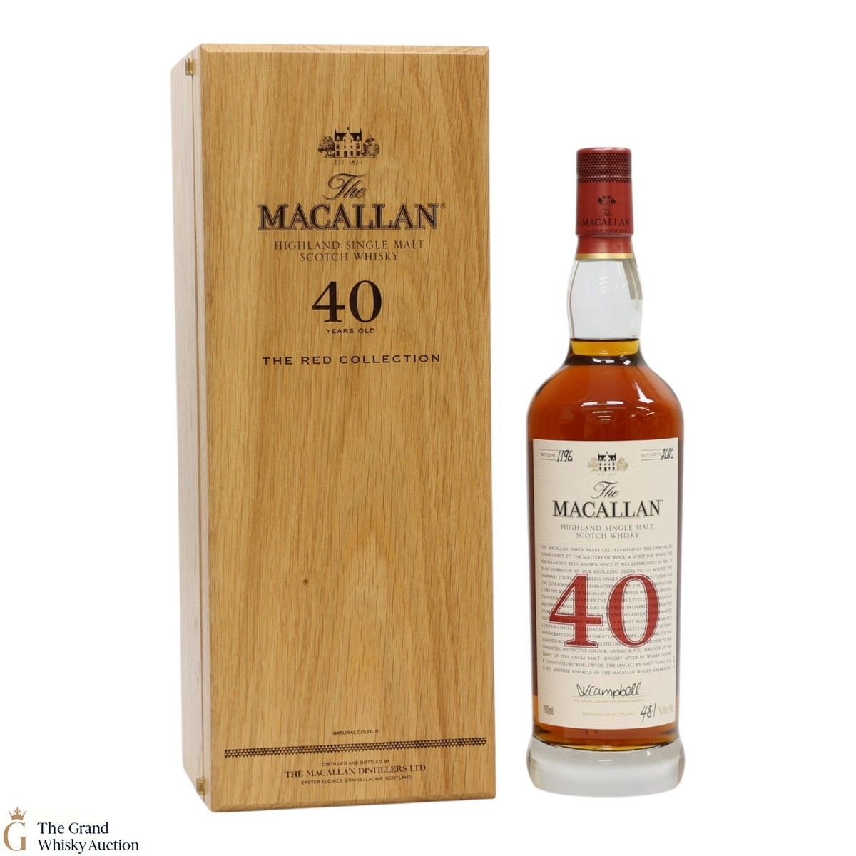 Macallan - 40 Year Old - The Red Collection