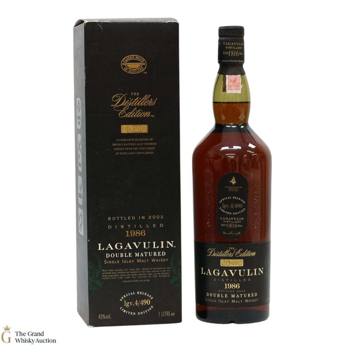 Lagavulin - 1986 Distillers Edition 2002 (1L)