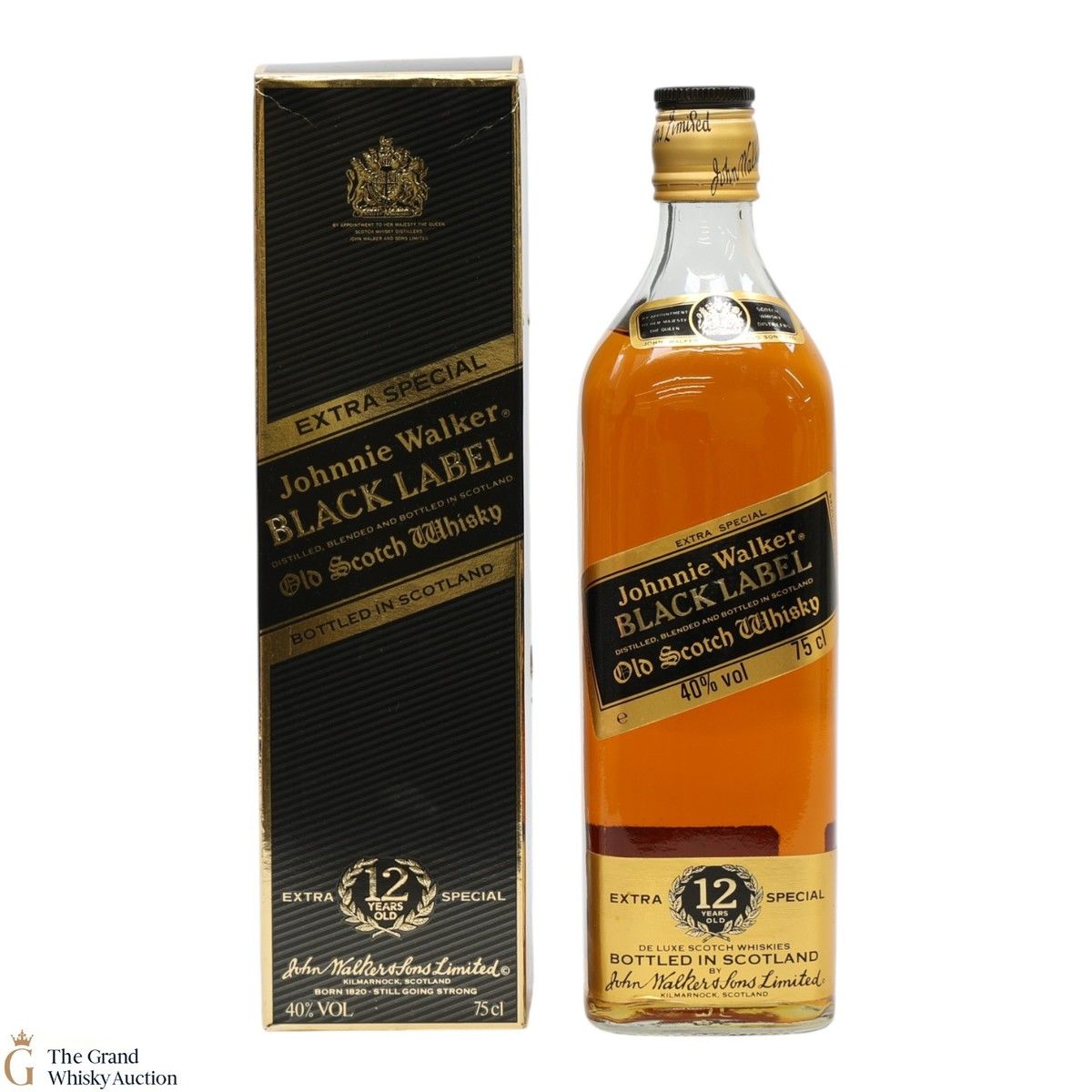 Johnnie Walker - 12 Year Old - Black Label (75cl) 