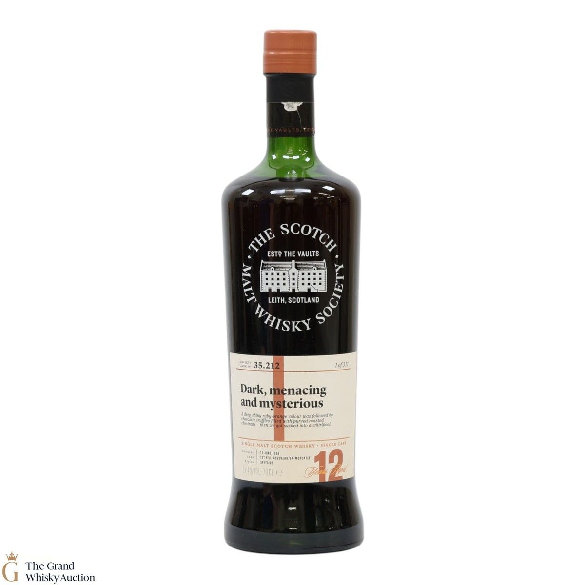 Glen Moray - 12 Year Old SMWS 35.212 - Dark, Menacing And Mysterious