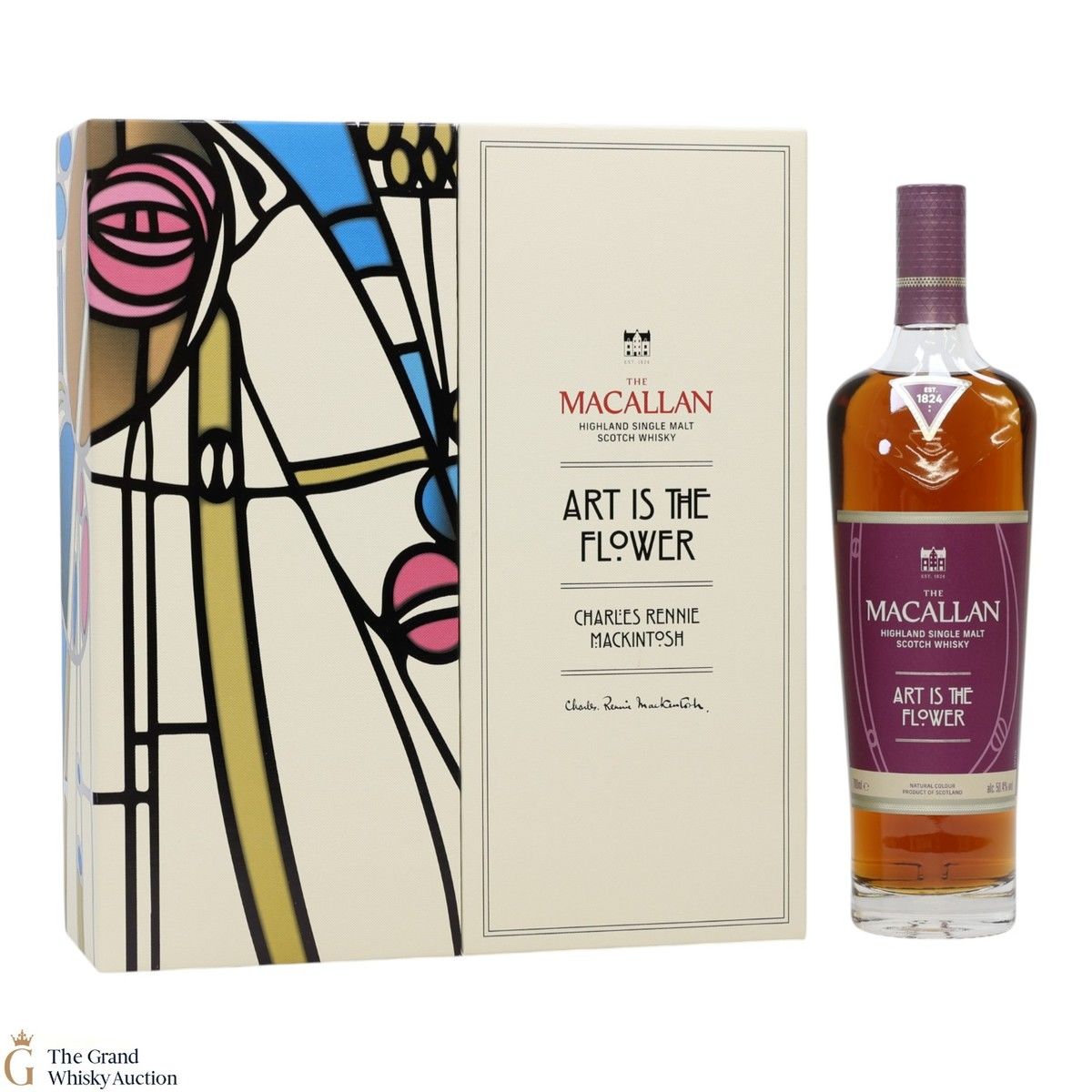 Macallan x Charles Rennie Mackintosh - Art is the Flower