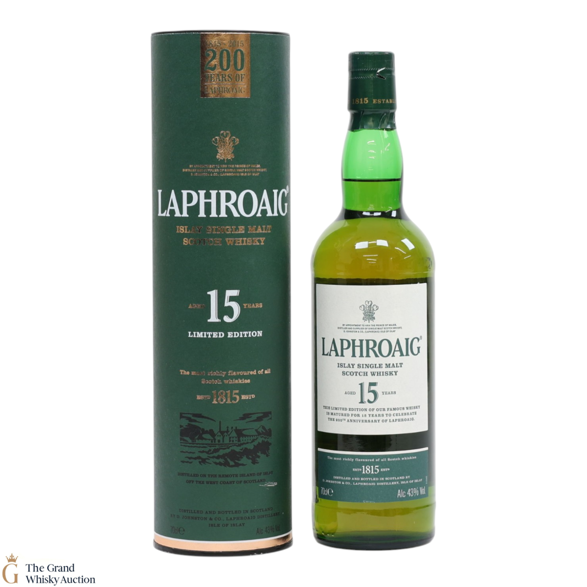 Laphroaig - 15 Year Old - 200th Anniversary Limited Edition
