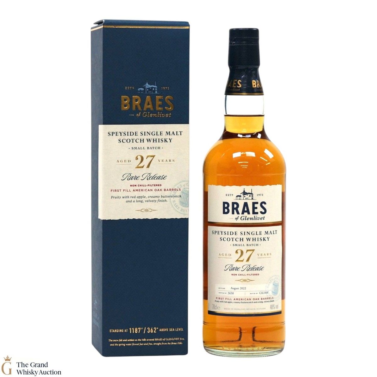 Braes of Glenlivet - 27 Year Old - Rare Release