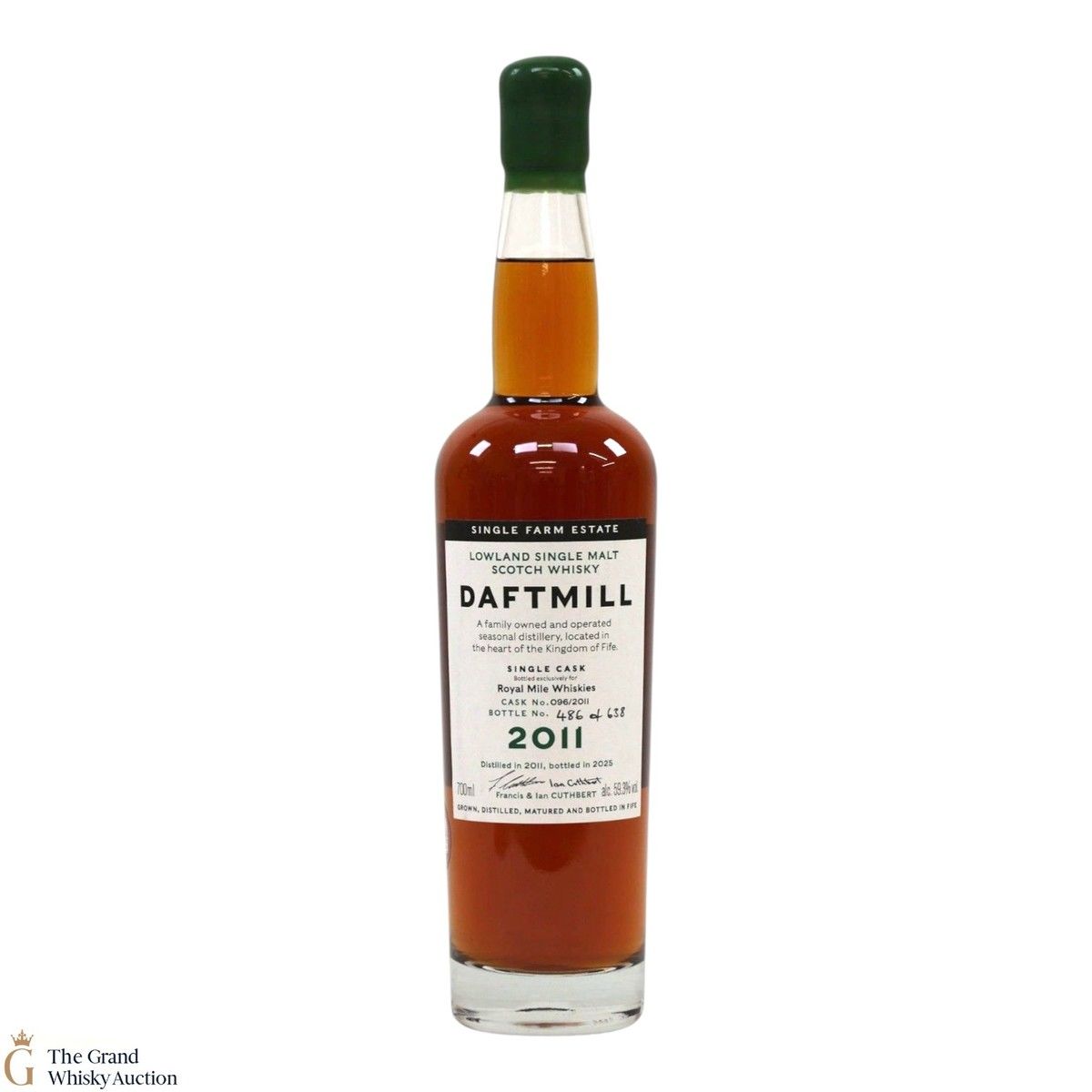 Daftmill - 2011 - Single Cask #096/2001 - Royal Mile Whiskies