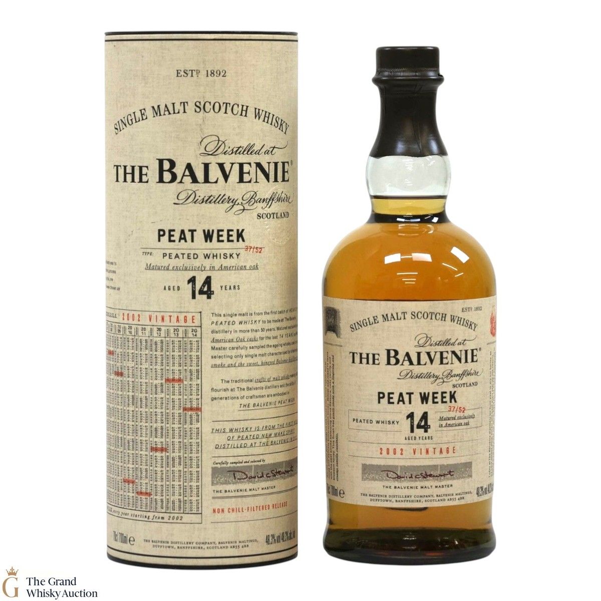 Balvenie - 14 Year Old - Peat Week 2002
