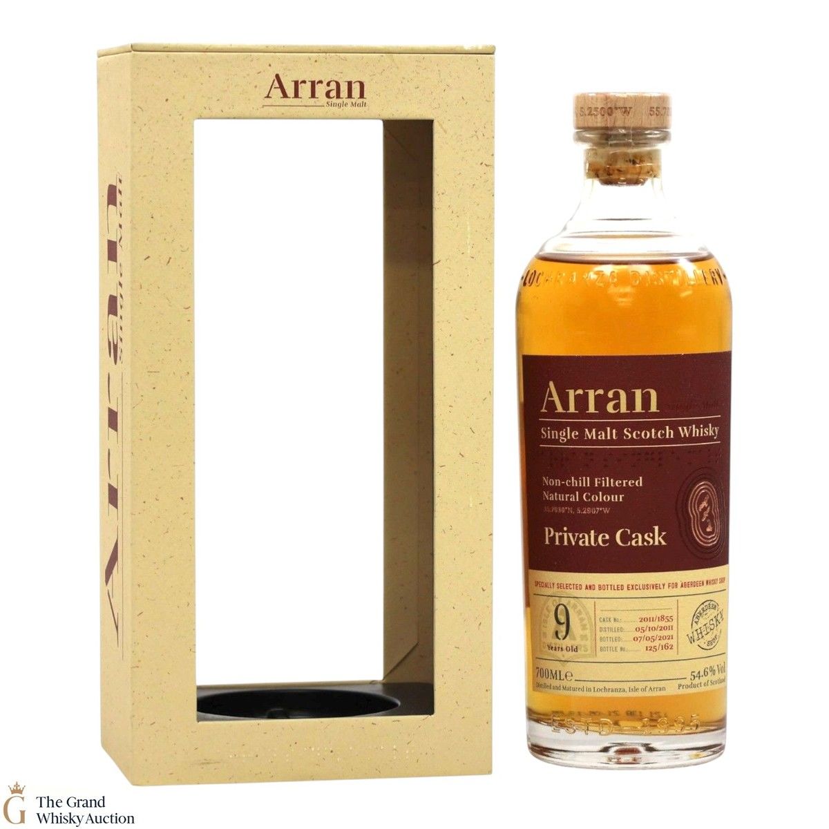 Arran - 9 Year Old 2011 Private Cask #1855 - Aberdeen Whisky Shop