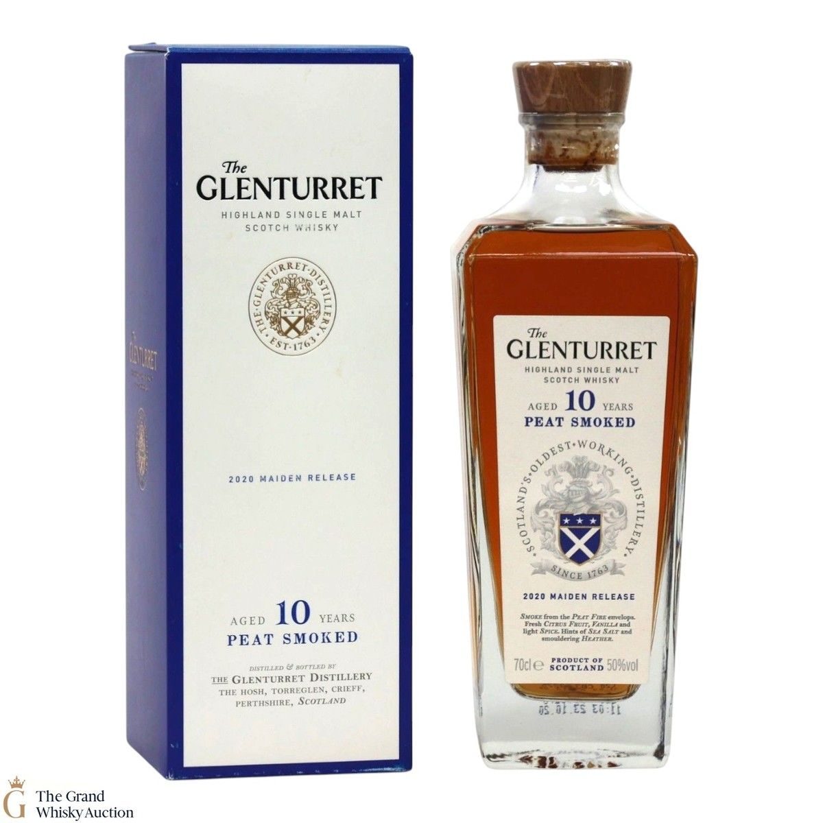 Glenturret - 10 Year Old Peat Smoked - 2020 Maiden Release
