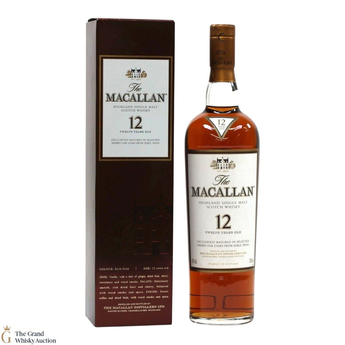 Macallan - 12 Year Old - Sherry Oak